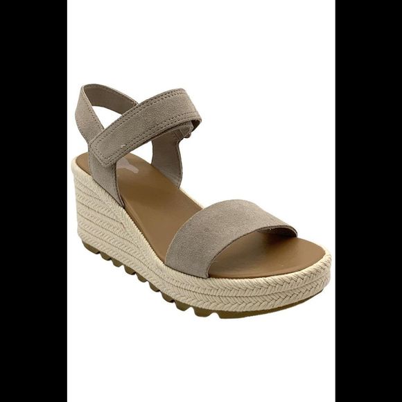 Sorel Women's Cameron Wedge Sandals Crushed Clay - Medium - Picture 1 of 3